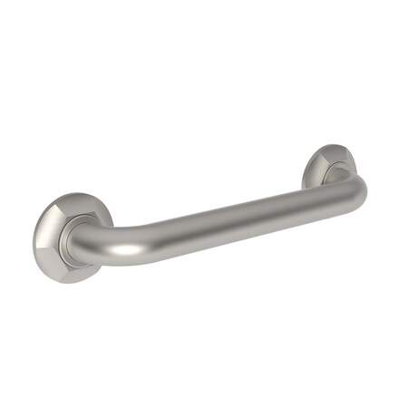 Newport Brass 15" L, Two Post, Solid Brass, 12" Grab Bar in Satin Nickel (Pvd), Satin Nickel (PVD) 1200-3912/15S